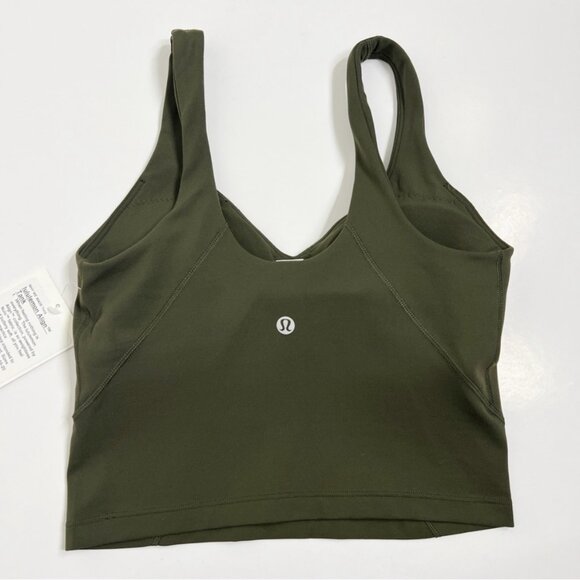 Lululemon NWT Align Tank Top Dark Olive - Picture 2 of 7